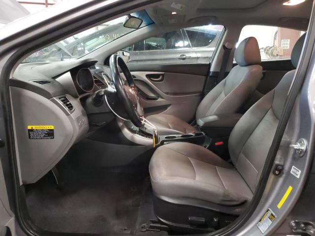 KMHDH4AH5EU052631 - 2014 HYUNDAI ELANTRA SE SILVER photo 7