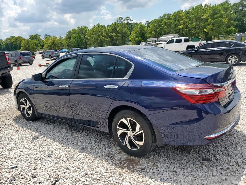 1HGCR2F30GA199105 - 2016 HONDA ACCORD LX BLUE photo 2