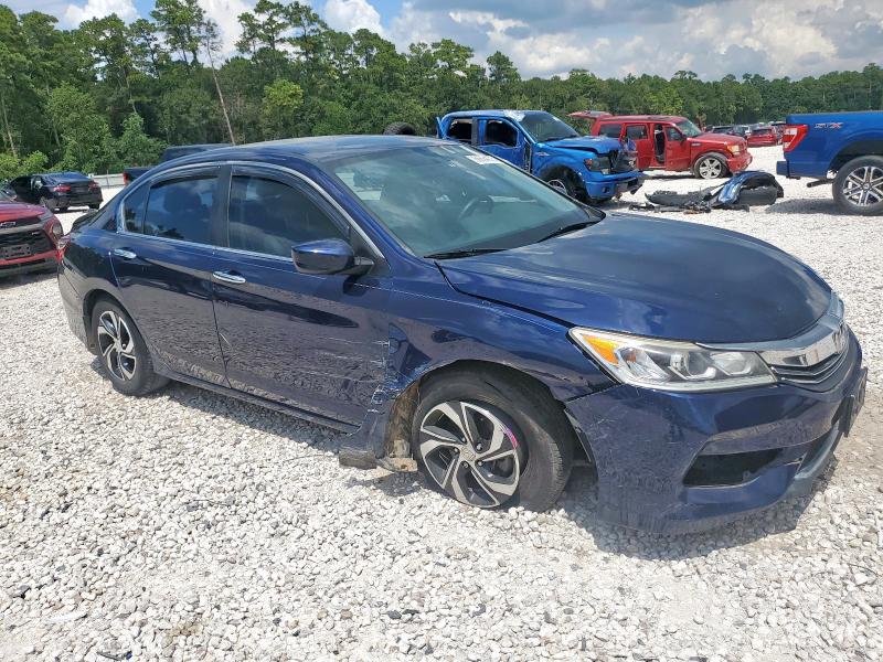 1HGCR2F30GA199105 - 2016 HONDA ACCORD LX BLUE photo 4