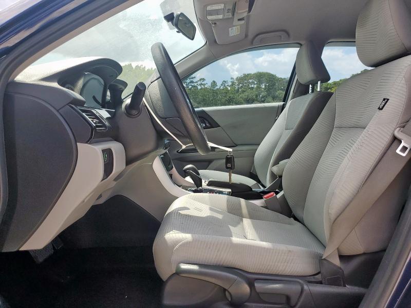 1HGCR2F30GA199105 - 2016 HONDA ACCORD LX BLUE photo 7