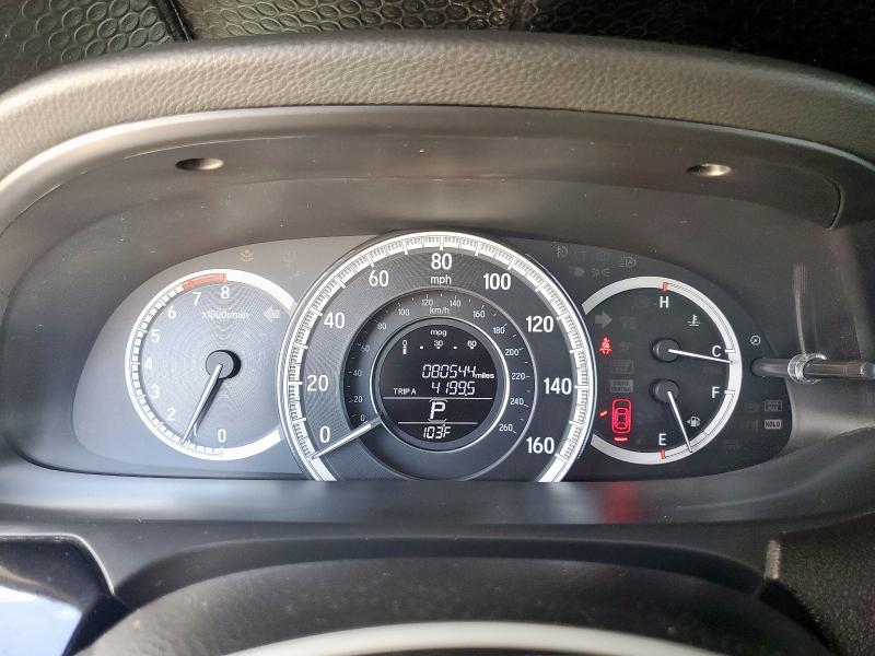 1HGCR2F30GA199105 - 2016 HONDA ACCORD LX BLUE photo 9