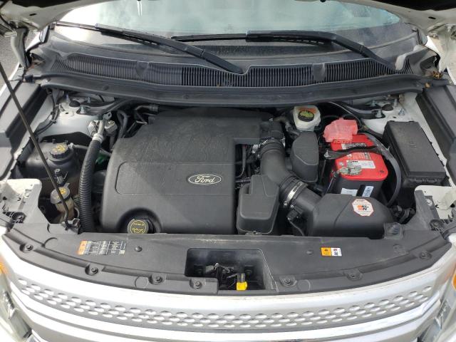 1FM5K7D87FGA24414 - 2015 FORD EXPLORER XLT 白色 照片 12