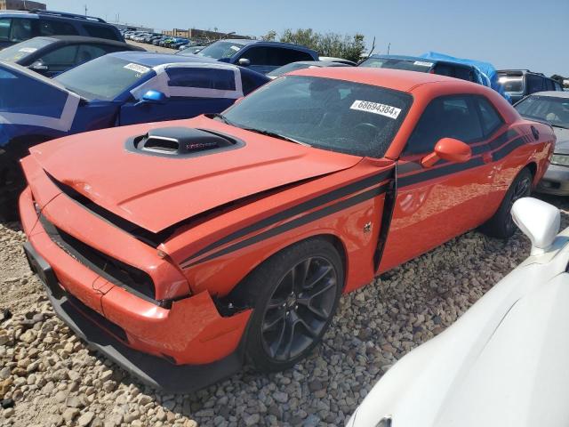 2C3CDZFJ6NH122049 - 2022 DODGE CHALLENGER R/T SCAT PACK ORANGE photo 1