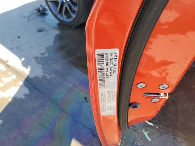 2C3CDZFJ6NH122049 - 2022 DODGE CHALLENGER R/T SCAT PACK ORANGE photo 13