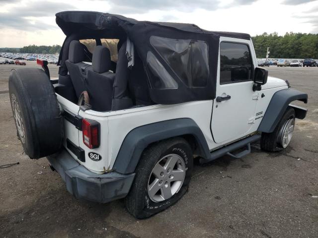 1C4AJWAG8GL329747 - 2016 JEEP WRANGLER SPORT WHITE photo 3