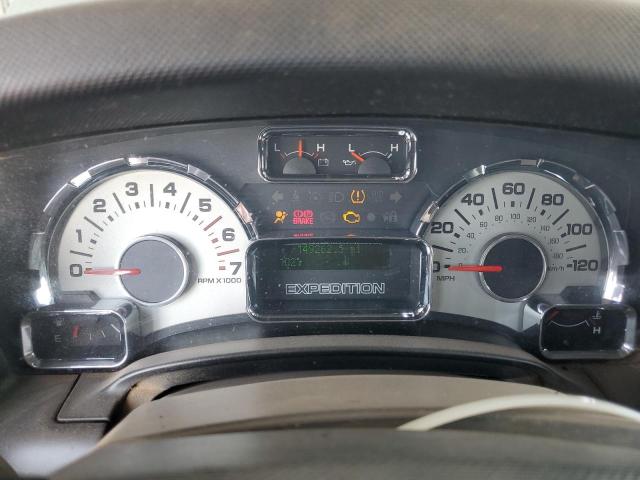 1FMFU15558LA41786 - 2008 FORD EXPEDITION XLT SILVER photo 9