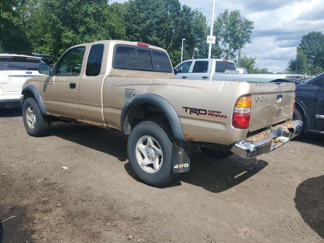 5TEWN72N74Z431888 - 2004 TOYOTA TACOMA XTRACAB TAN photo 2