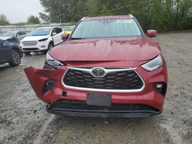 5TDHZRBH0MS070441 - 2021 TOYOTA HIGHLANDER XLE Tünd qırmızı foto 5