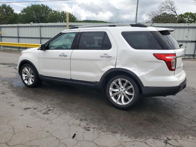 1FM5K7F84EGB78381 - 2014 FORD EXPLORER LIMITED WHITE photo 2