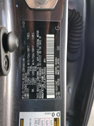 JTEFU5JR7P5286866 - 2023 TOYOTA 4RUNNER SR5 GRAY photo 12