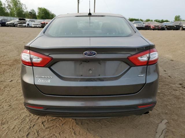 3FA6P0H73GR283601 - 2016 FORD FUSION SE SILVER photo 6