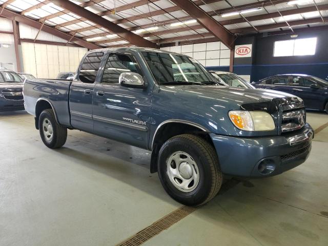 5TBBT44106S475883 - 2006 TOYOTA TUNDRA ACCESS CAB SR5 BLUE photo 4