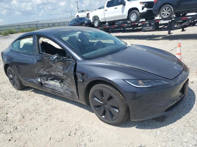 5YJ3E1EA6SF904607 - 2025 TESLA MODEL 3 CHARCOAL photo 4