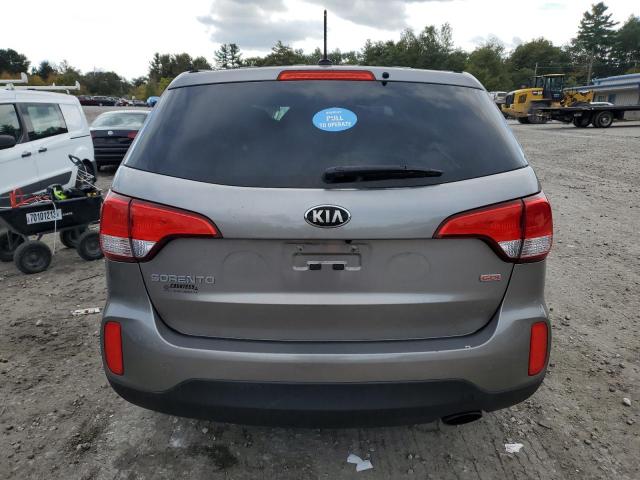 5XYKT3A60EG445831 - 2014 KIA SORENTO LX GRAY photo 6