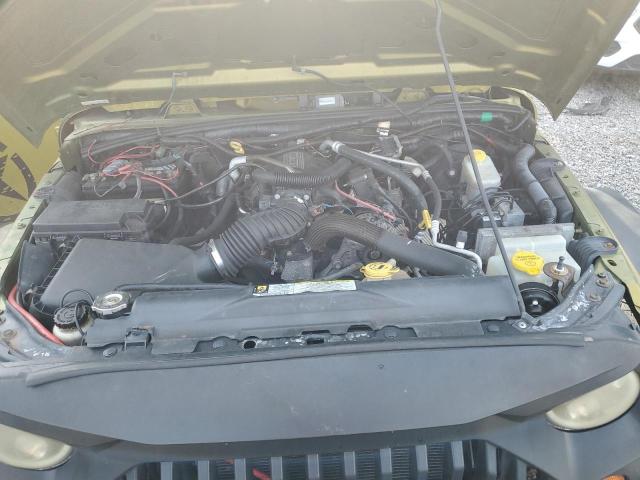 1J8GA59158L604795 - 2008 JEEP WRANGLER U SAHARA GREEN photo 11
