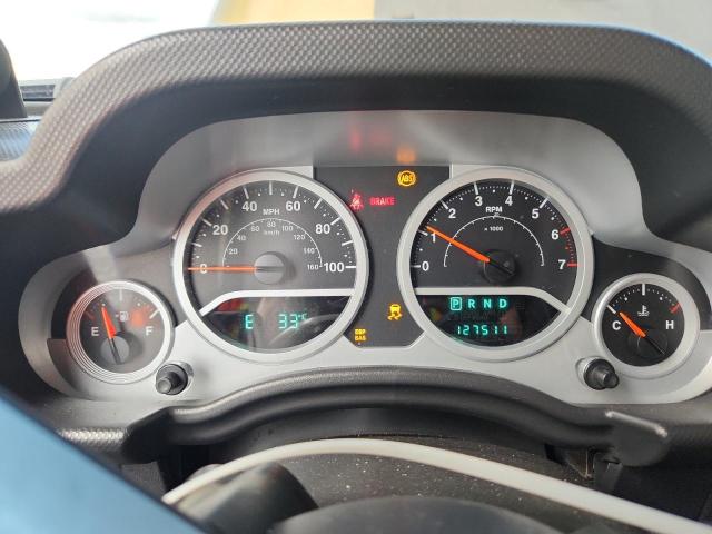 1J8GA59158L604795 - 2008 JEEP WRANGLER U SAHARA GREEN photo 9