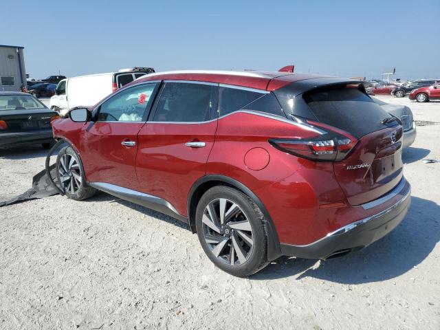 5N1AZ2CJ8NC108345 - 2022 NISSAN MURANO SL RED photo 2