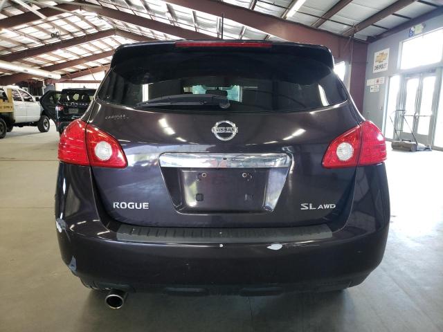 JN8AS5MVXDW614014 - 2013 NISSAN ROGUE S PURPLE photo 6