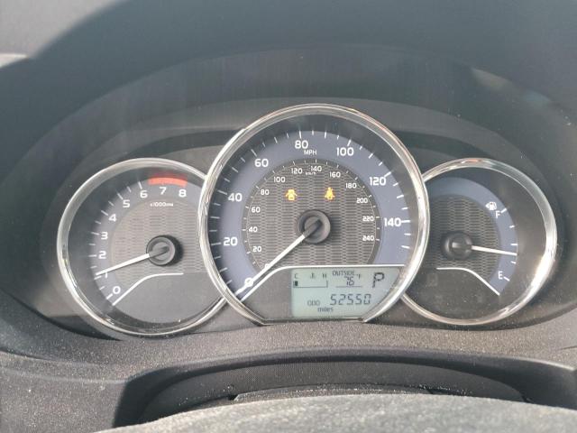 2T1BURHE9GC714274 - 2016 TOYOTA COROLLA L BLACK photo 9