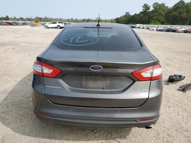 1FA6P0H73G5122877 - 2016 FORD FUSION SE GRAY photo 6