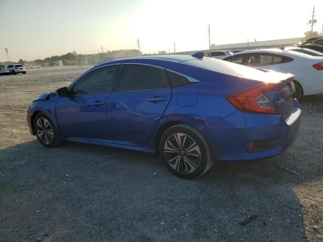 19XFC1F37HE004574 - 2017 HONDA CIVIC EX BLUE photo 2