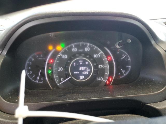 2HKRM3H7XCH507199 - 2012 HONDA CR-V EXL ვერცხლისფერი ფოტო 9