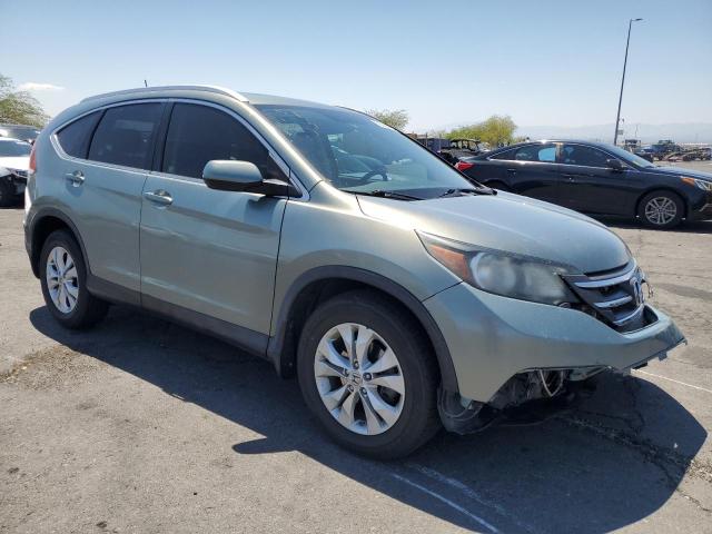 JHLRM3H7XCC008238 - 2012 HONDA CR-V EXL 青色 照片 4