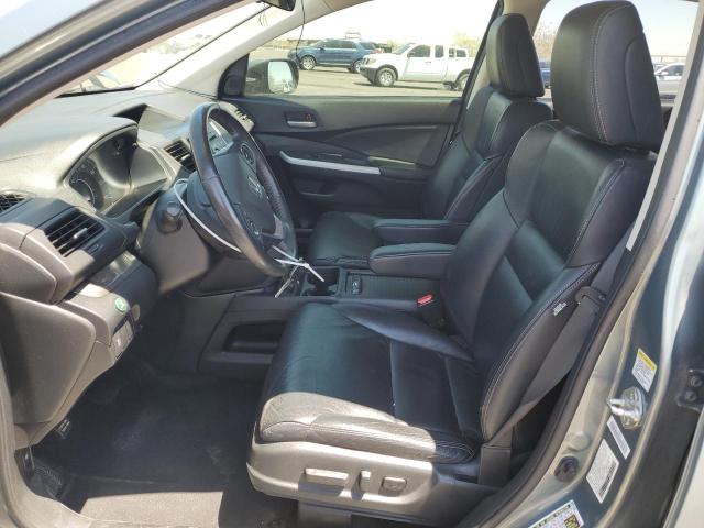 JHLRM3H7XCC008238 - 2012 HONDA CR-V EXL 青色 照片 7