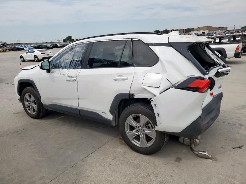 4T3RWRFV8NU054422 - 2022 TOYOTA RAV4 XLE WHITE photo 2