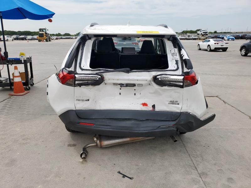 4T3RWRFV8NU054422 - 2022 TOYOTA RAV4 XLE WHITE photo 6