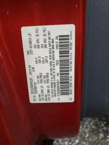 1D7HW28K86S703917 - 2006 DODGE DAKOTA QUAD RED photo 12