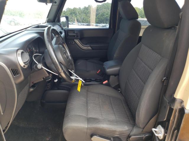 1C4AJWAG5CL166713 - 2012 JEEP WRANGLER SPORT BLACK photo 7