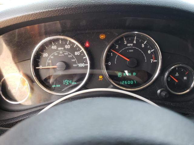 1C4AJWAG5CL166713 - 2012 JEEP WRANGLER SPORT BLACK photo 9