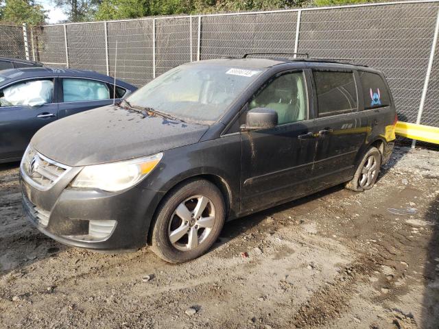 2V4RW3DG3BR642614 - 2011 VOLKSWAGEN ROUTAN SE GRAY photo 1