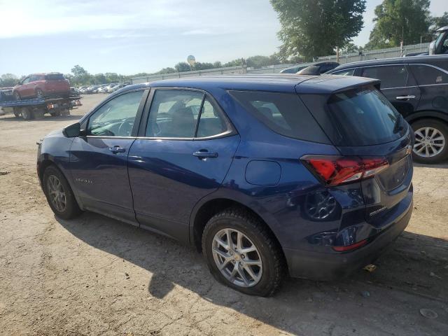 2GNAX5EV3N6118390 - 2022 CHEVROLET EQUINOX LS أزرق صورة 2