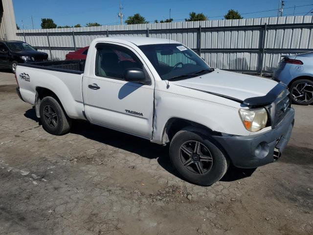 5TENX22N27Z327743 - 2007 TOYOTA TACOMA WHITE photo 4