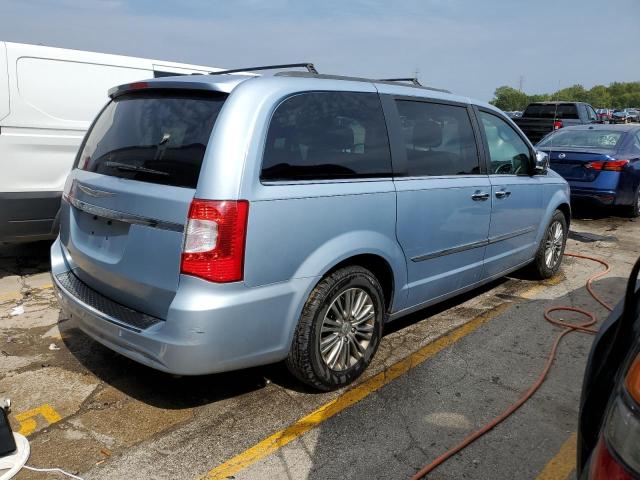 2C4RC1CG3DR534196 - 2013 CHRYSLER TOWN & COU TOURING L BLUE photo 3