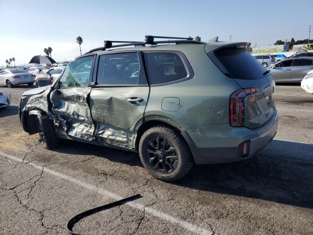 5XYP5DGC3PG336088 - 2023 KIA TELLURIDE SX GREEN photo 2