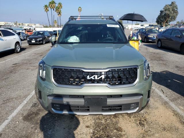 5XYP5DGC3PG336088 - 2023 KIA TELLURIDE SX GREEN photo 5