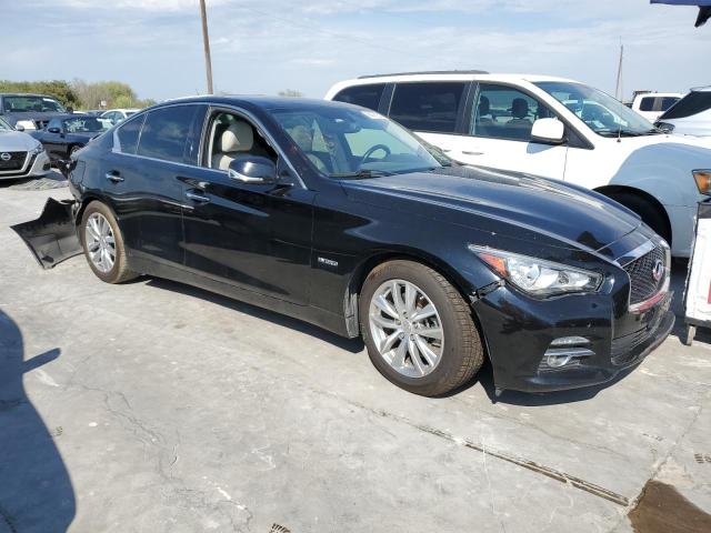 JN1AV7AP6FM790547 - 2015 INFINITI Q50 HYBRID PREMIUM BLACK photo 4