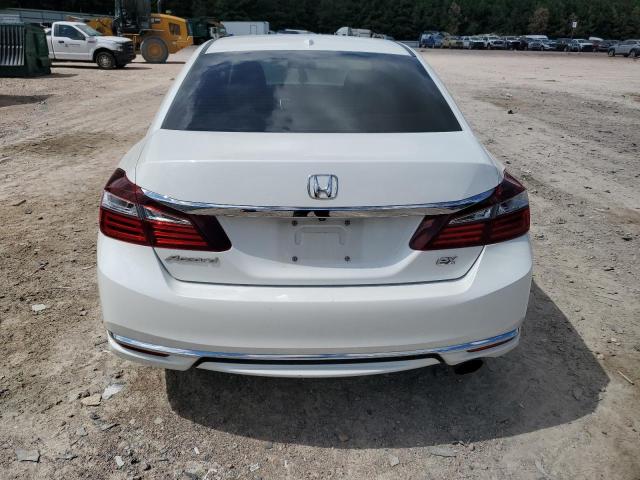 1HGCR2F7XGA124978 - 2016 HONDA ACCORD EX WHITE photo 6