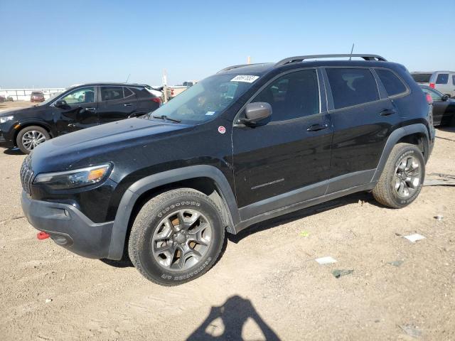 1C4PJMBX8KD153752 - 2019 JEEP CHEROKEE TRAILHAWK BLACK photo 1