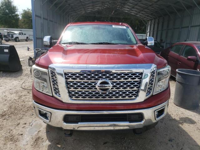 1N6BA1F46GN506450 - 2016 NISSAN TITAN XD SL RED photo 5