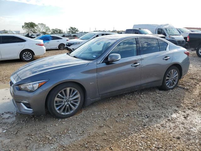 JN1EV7AR9KM594356 - 2019 INFINITI Q50 LUXE GRAY photo 1