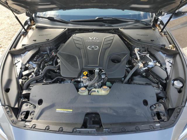 JN1EV7AR9KM594356 - 2019 INFINITI Q50 LUXE GRAY photo 11