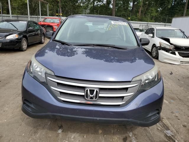 3CZRM3H30DG710541 - 2013 HONDA CR-V LX BLUE photo 5