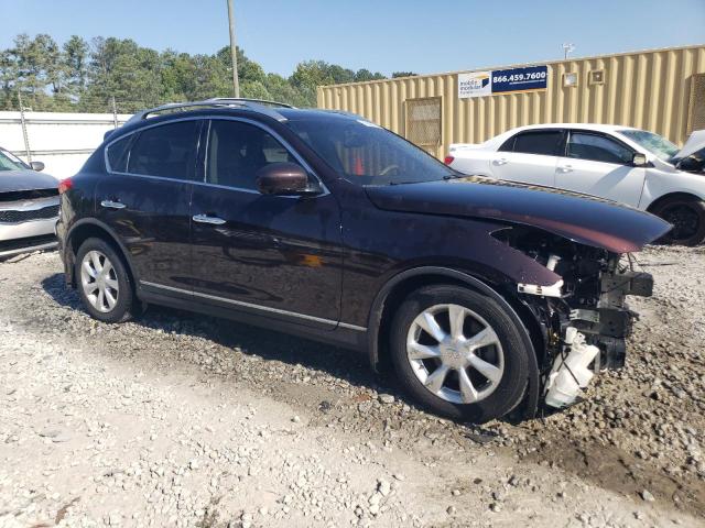 JN1AJ0HR7AM754952 - 2010 INFINITI EX35 BASE 勃艮第红 照片 4