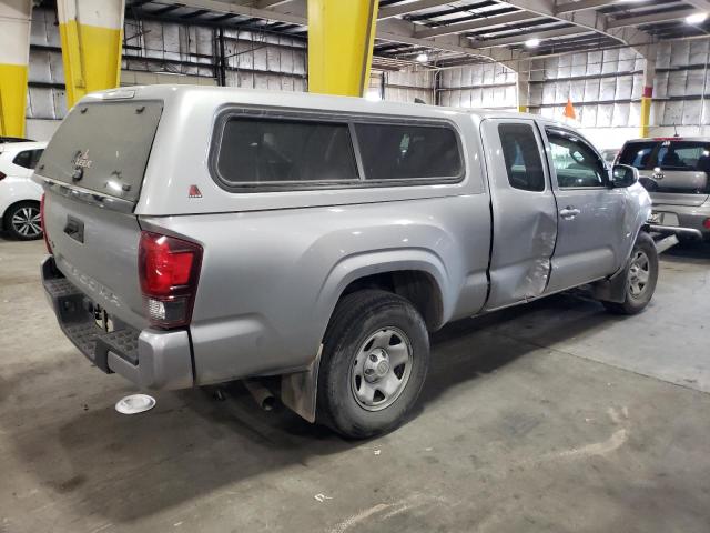 5TFSX5EN2JX063017 - 2018 TOYOTA TACOMA ACCESS CAB SILVER photo 3