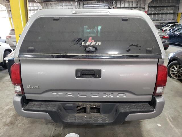 5TFSX5EN2JX063017 - 2018 TOYOTA TACOMA ACCESS CAB SILVER photo 6