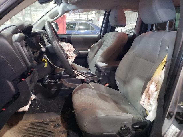 5TFSX5EN2JX063017 - 2018 TOYOTA TACOMA ACCESS CAB SILVER photo 7